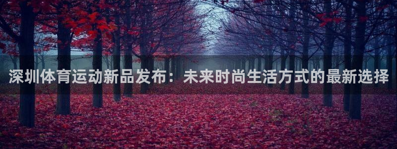 速播体育：深圳体育运动新品发布：未来时尚生活方式的最新选择